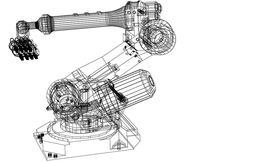 Aluminum Alloy Articulated Robotic Arm Parts